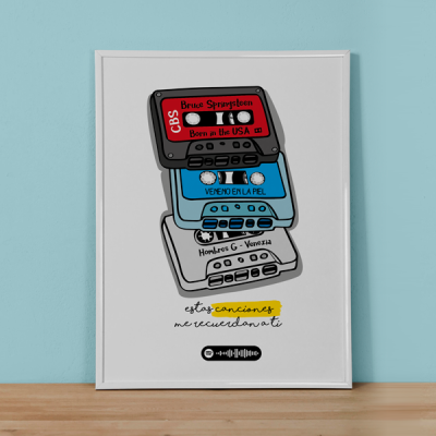 Regals personalitzats. Il·lustracions personalitzades. Botiga de làmines i pòster per decorar la teva llar