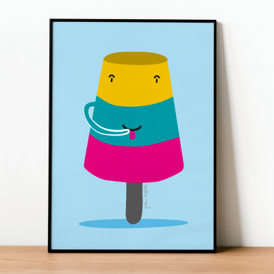 Il·lustració de Gelat de Salcedo. Lamines decoratives