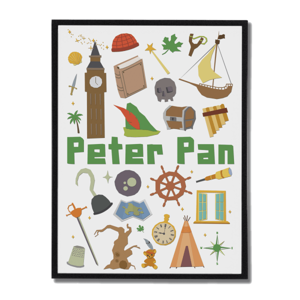 Poster para fans de Peter Pan