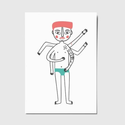 Ilustración de la colección "Sentimientos ilustrados". Dibujando emociones