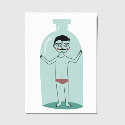 Ilustración de la colección "Sentimientos ilustrados". Dibujando emociones