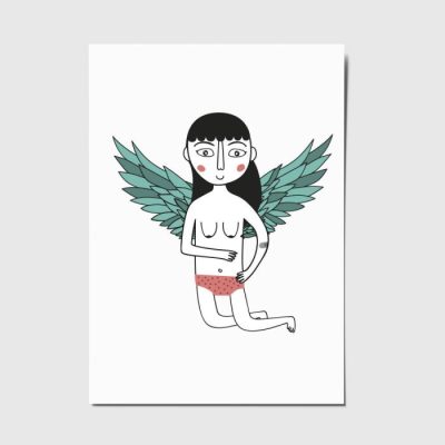 Ilustración de la colección "Sentimientos ilustrados". Dibujando emociones