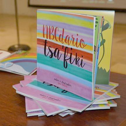 abcdario tsa'fiki, llibre il·lustrat de la llengua dels Tsachiles, Ecuador