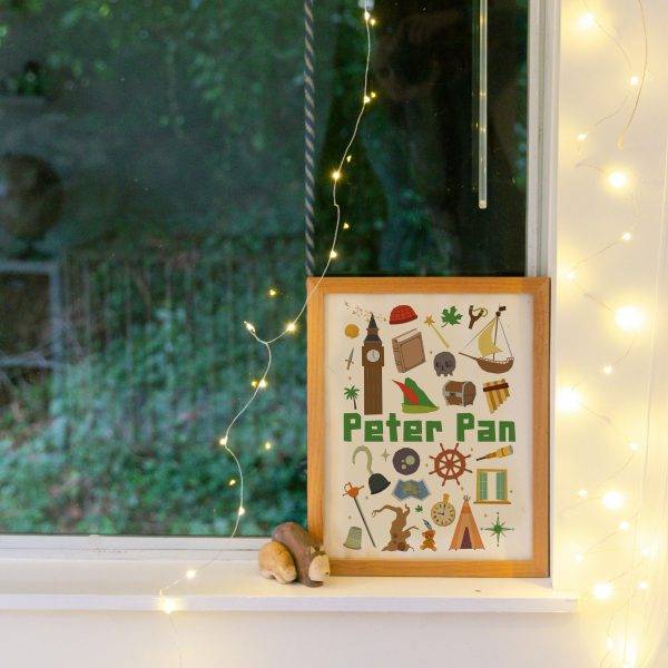 Lamina decorativa de Peter Pan